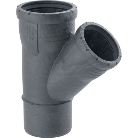 Geberit Silent Pro branche 393535141 DN 100/100, 45 °, haute isolation phonique