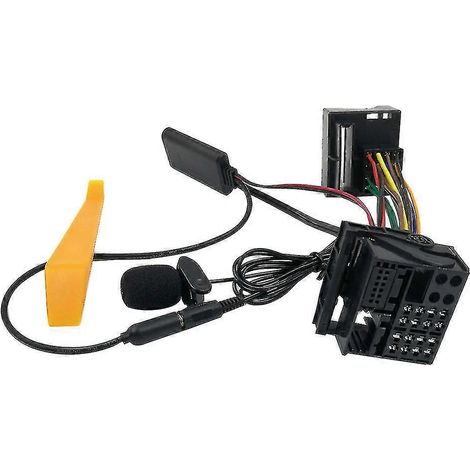 Kit d'installation complet pour autoradio OPEL CD30 MP3, CDC40, CD70 et DVD90 : prise microphone et kit mains libres Bluetooth. (1/5)