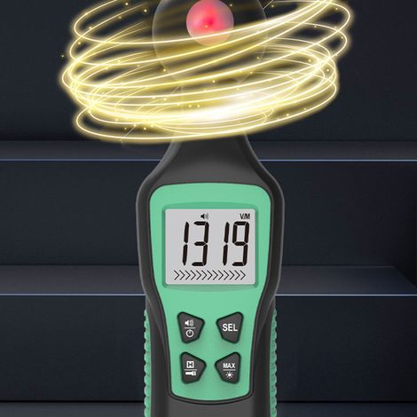 Détecteur de rayonnement électromagnétique FY8809, testeur d'ionisation professionnel, instrument d'alarme radioactive (1/5)