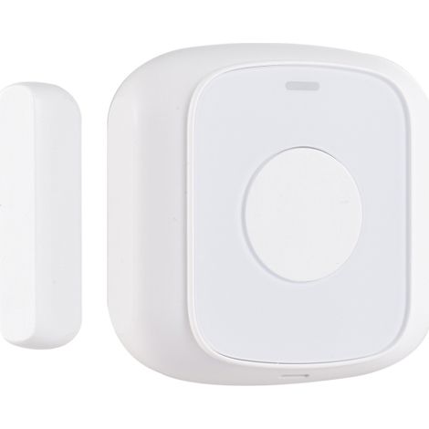 Détecteur porte/fenêtre Tuya ZigBee – alarme magnétique – alerte ouverture, contrôle app, pour garage/appartement/bureau (1/5)