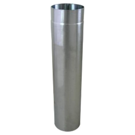 Bertrams Abgasrohr aus Aluminium DN 150 Länge 500mm gefalzt (1/2)