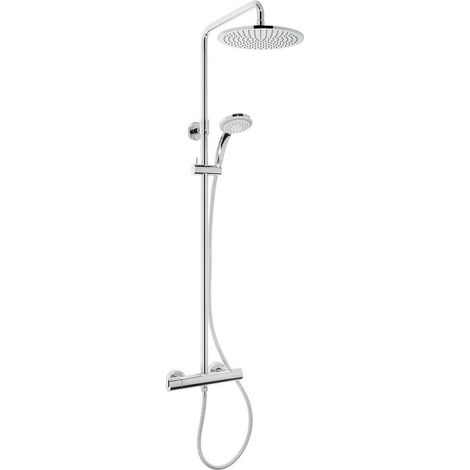 GS Top Thermostat-Regenbrausesystem chrom