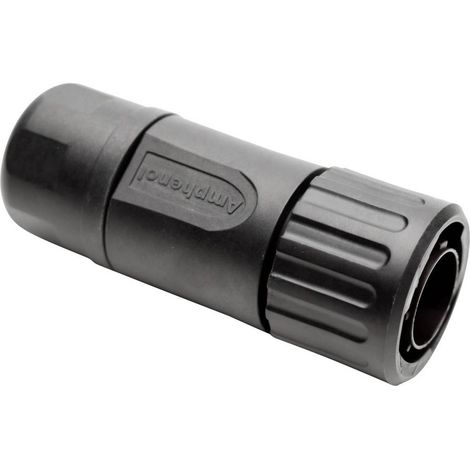 Amphenol RTS 6BS 12N 10P03 Cosse cylindrique mâle mâle, droit Nombre total de pôles: 10 Série (conne (1/2)