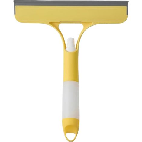 Raclette lave-vitres avec brosse, pulvérisateur, pour vitres (1/5)