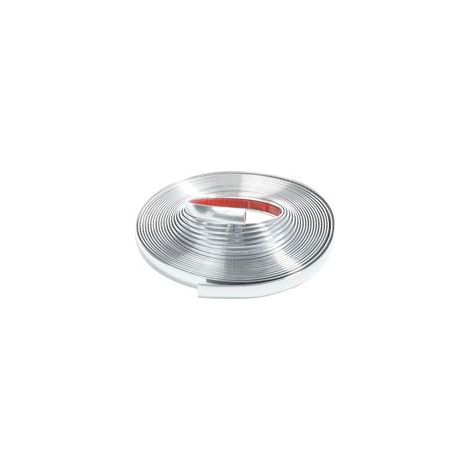 Universelle, selbstklebende Zierleiste aus Chrom für Autos – Stoßstangen-/Türschutzleiste, 12 mm × 5 m