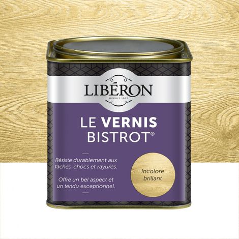 Barniz Bistrot 0.5l Brillante Incoloro - Liberon (1/5)