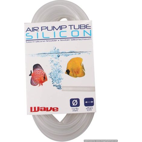 Tubo Silicone 4/6 mm 250cm: Tubo Silicone 4/6 mm per impianti di aerazione acquari