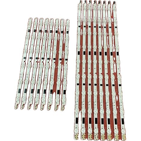 Bandes LED, 15 LEDs, Longueur 964mm, Compatible avec UA46F5080AR et autres, Matériau en cuivre, Certification CE (1/5)