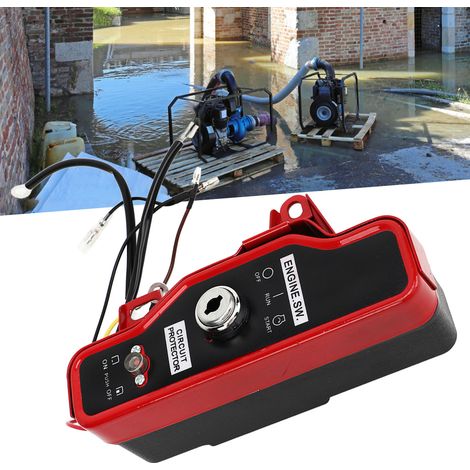 Boîtier de commande de démarrage électrique pour moteur à essence GX160/168F/170F/2-3KW (1/5)