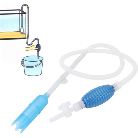 HS-M Grand aquarium manuel Changeur d'eau Nettoyeur de gravier Pompe de nettoyage d'aquarium Accessoires (1/5)