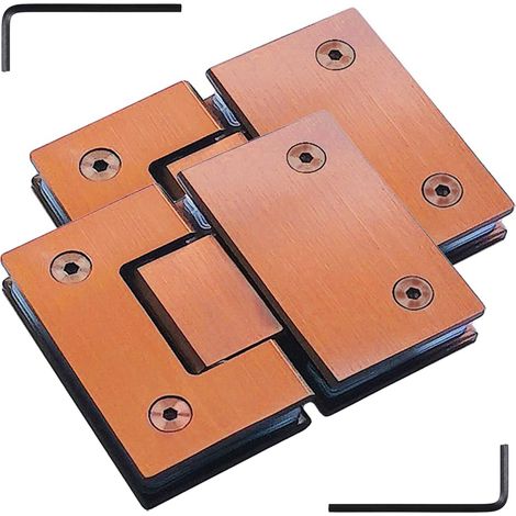 Pince pour charnière de porte en verre, 8-12 mm sans cadre (1/5)