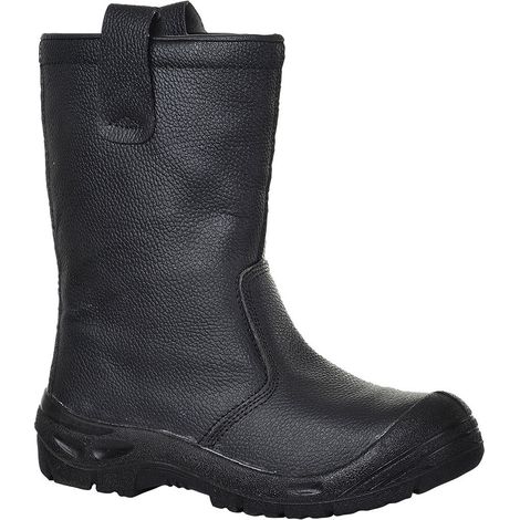 Rigger-Stiefel S3 CI mit Überkappe Farbe: Schwarz Größe 43 - Portwest