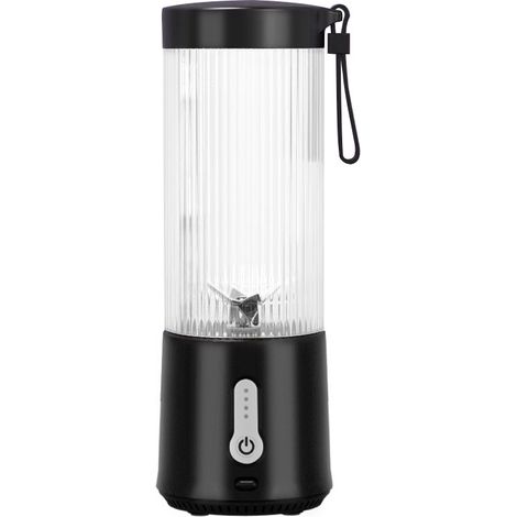 (Noir) Extracteur de jus multifonctionnel portable avec interface USB (1/3)
