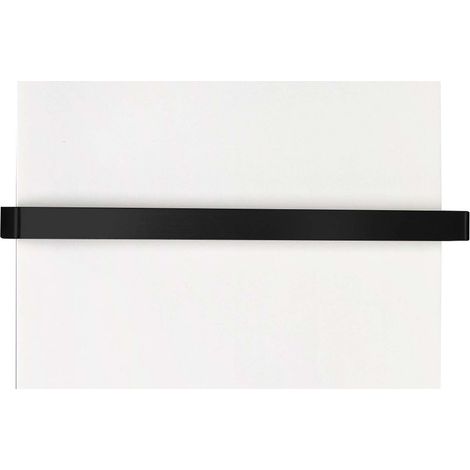 Sapho Tabella - Toallero, 52 cm, negro mate MI520B (1/4)
