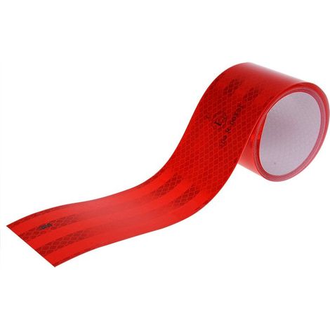 Bande reflechissante 3m rouge 55mm2m (1/5)