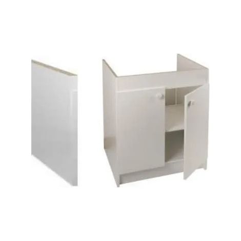 Mobiletto cucina 80cm, con pannello laterale