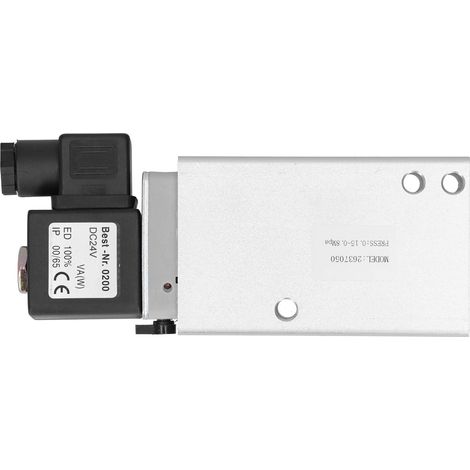 Électrovanne G1/2in pilotée 2 positions 5 voies type raccord 2637050DC24V (1/5)