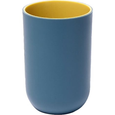 Gobelet À Dents - Gobelet Réutilisable En Plastique PP+TPR - Pour Rincage Bouche Ou Eau - 350 Ml - Convient Adultes Et Enfants - 1 Pièce (1/3)