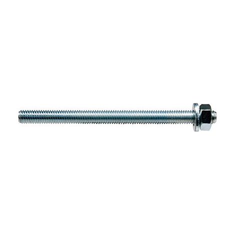 Fischer 10x asta di ancoraggio FIS A M 16 x 130 mm zincata elettroliticamente qualità dell'acciaio 5.8 - 44972