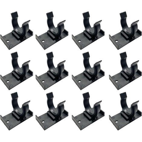 Lot de 12 clips fixation pour plinthes cuisine, supports robustes sans (1/5)