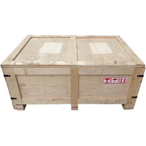 Cassa su pallet inforcabile in legno usata (con coperchio) 118x77xh41 cm (MOD2)