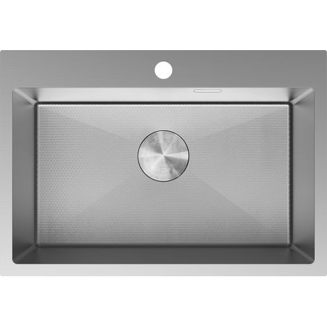 Mexen Solix Edelstahlspüle 1-Kammer 650 x 450 mm, Inox HC - 6403651000-01HC (1/5)