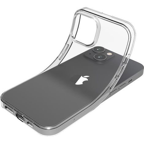 Puro 0.3 Nude - Coque pour iPhone 14 Plus (transparente)