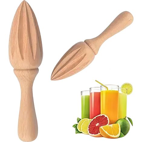 Presse-agrumes en bois - Ascenseur manuel portatif Citron/Orange Outil de presse-agrumes portable pour la maison, le café et le bar, les ustensiles de cuisine, accessoires de barman (1/5)