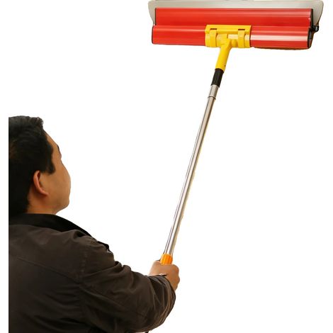 Spachtel, Edelstahlklingen, teleskopischer Stab 80-130cm, Klingen Größen 80-15cm bis 25-15cm, Bruttogewicht 5.8kg, Montage erforderlich (1/5)