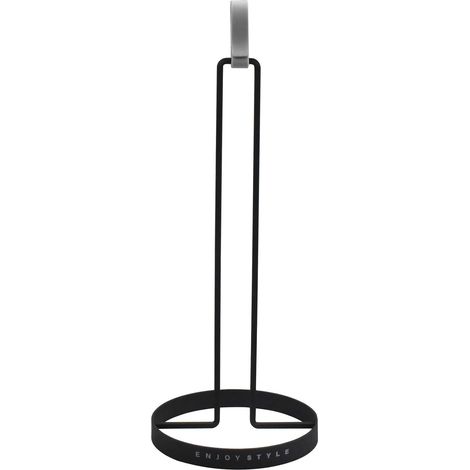 Porte-mouchoirs, porte-mouchoirs pour la cuisine et la salle de bain, noir (1/5)