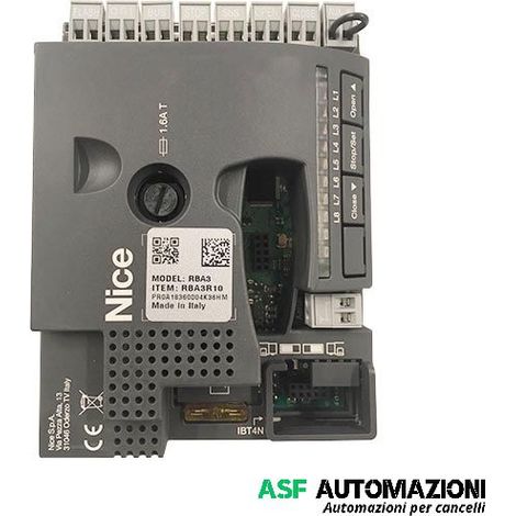 Scheda ricambio NICE RBA3R10 per centrali di comando - compatibile RBA3/C