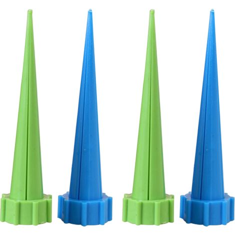 Set mit 4 automatischen Sprinklern für Topfpflanzen, automatische Bewässerungsgeräte mit langsamer Diffusion, für Zimmer- und Gartenpflanzen.