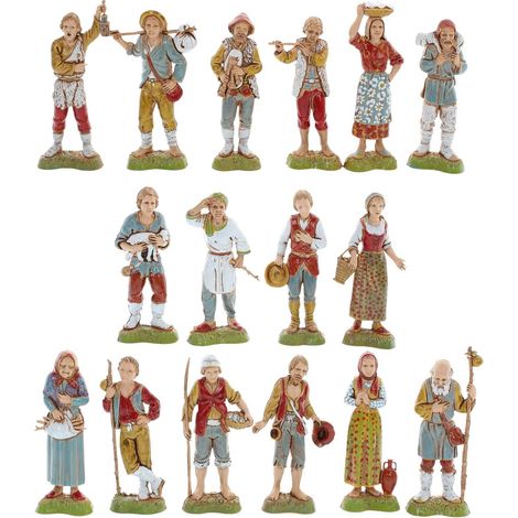 Pastore Assortito Presepe Stile Napoletano Scala 1:20 Moranduzzo Landi