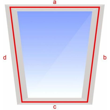 Kit 2x230cm Tissu d'isolation pour fenêtre à pivot central, périmètre 381-460cm, pour climatiseur mobile (1/4)
