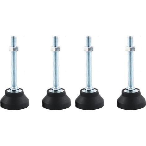 Möbel-Nivellierfüße, 4 Stück M8 Höhenverstellfüße für Tische, Stühle, Sofas, Werkbänke, Kommoden, Bänke, Schränke (D40M8L80) (1/5)