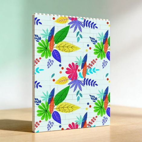 Cadre de la Saint-Valentin DIY en blocs de construction, cadeau d’anniversaire (1/5)