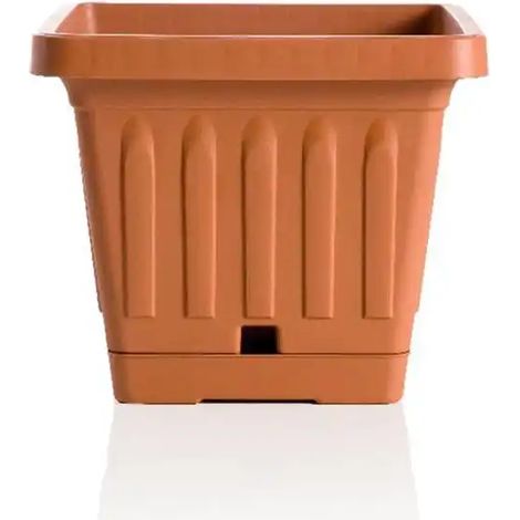 Vaso Terra Quadrato Cotto 40x40 BAMA (1/9)