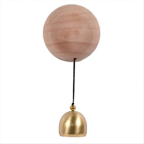 Carillon éolien en bois pour porte d'entrée, sonnette manuelle (1/5)
