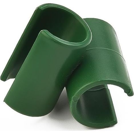 CCYKXA  Lot de 50 clips de connexion pratiques pour cadre de jardin, serre, convient pour les vergers et les jardins (16 mm)