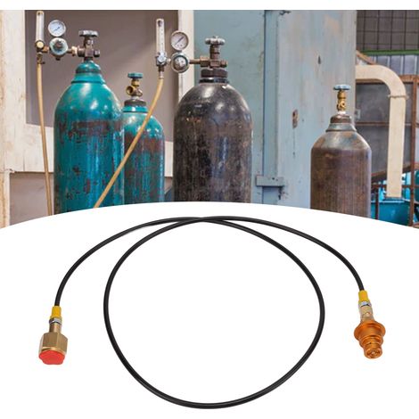 Kit de tuyaux adaptateurs Sodastream Duo Quick Connect CQC vers bouteille de CO2 externe avec connecteur à déconnexion rapide W21.8-14 (1/5)