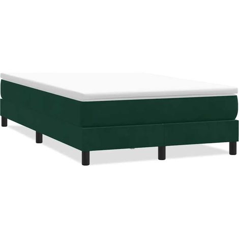 Maison Exclusive - Sommier à lattes de lit sans matelas vert foncé 120x220cm