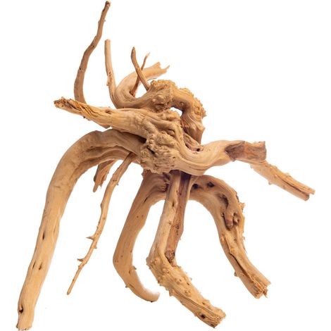 Dekorative Wiegenwurzel aus Naturholz für Aquarien, 30-40 cm, 1 kg