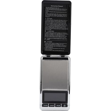 Mini balance de cuisine électronique numérique LCD pour peser et mesurer les aliments (500 g/0,1 g) (1/5)