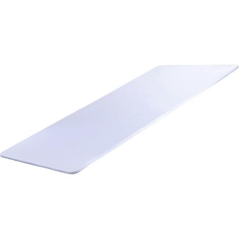 Nappe extensible de 120 cm en polyester lavable et élastique pour tables pliantes standard, idéale pour les événements et les mariages.-white