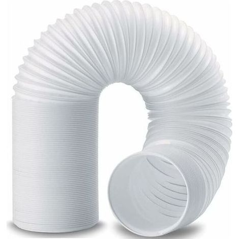 Tuyau Climatiseur Mobile, Diamtre 150mm Tuyau d\\'Evacuation en PVC Flexible Tube De Ventilation Longueur de 2M Universel Tuyau Kit Pour Climatiseur Mobile Extracteur d\\'Air Sche-linge (1/5)