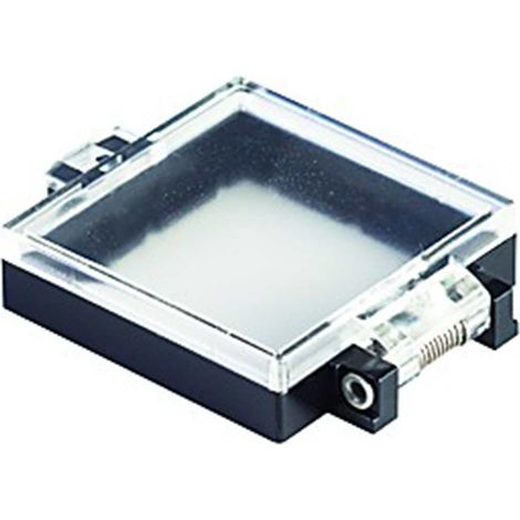 Georg Schlegel Schutzklappe plombierbare für Drucktasten der Baureihe QUARTRON-JUWEL Schutzart IP40 - 1 Stück