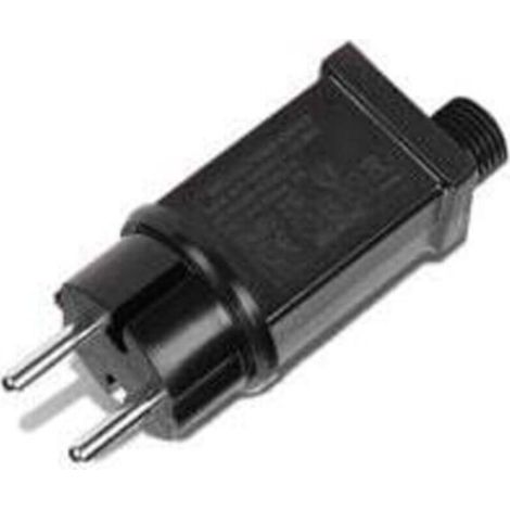 Alimentation LED 12V 12W IP44, Transformateur Étanche Basse Tension pour Guirlandes, Lumières de Noël, Lampes Extérieures (1/4)