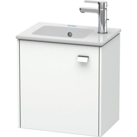 Support de lavabo BRIOSO 442x420x289mm gris clair Ans gauche ou droite (1/2)
