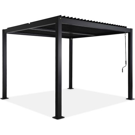 sweeek - Bioklimatische Pergola mit Lamellendach Palace 3x3m