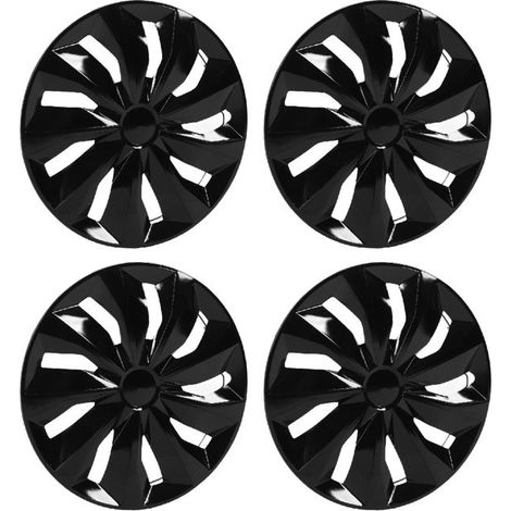 Enjoliveurs de Roue, Ajustement Universel 15 Pouces Enjoliveurs ABS avec Installation à Clipser pour 500 Seat 208 (1/3)